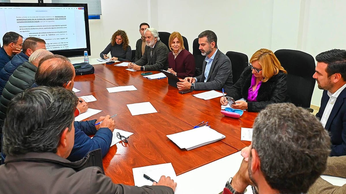 La Junta invierte 18,5M€ en obras de mejora de las infraestructuras de riego en Guadalcacín, Cádiz