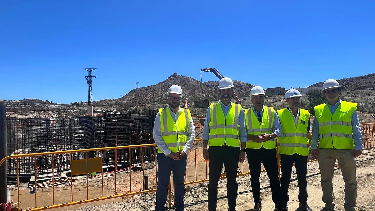 Las obras de la nueva EDAR de Tabernas avanzan con una inversión de casi 3,9 M€